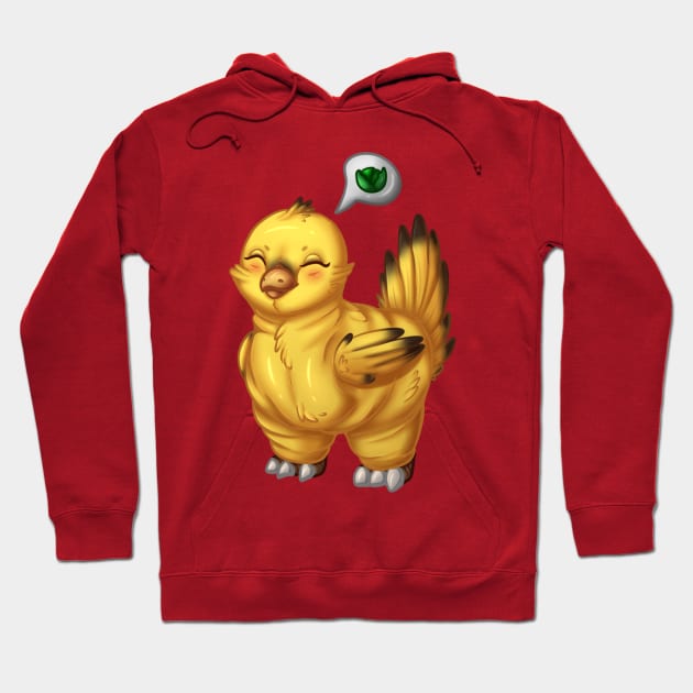 Chubby Chocobo | Final Fantasy Hoodie by GirLys Art